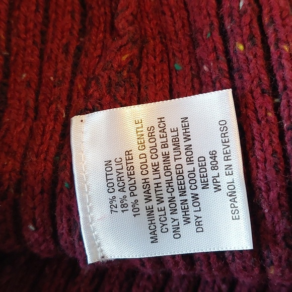 Style & Co   Dark red Sweater .Size Small .Great Condition. - Picture 8 of 8